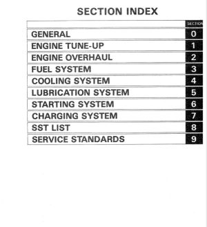 Toyota IZ Engine Repair Manual - Image 2