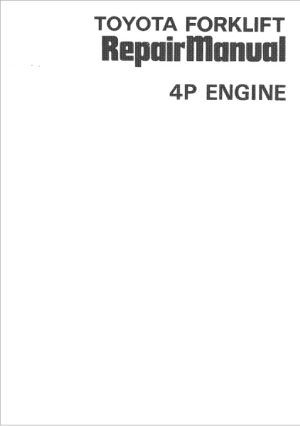 Toyota 4P Engine Repair Manual - Image 3