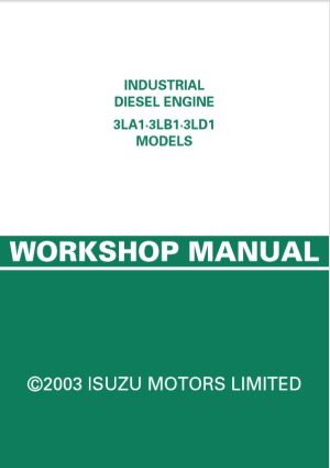 Isuzu 3LA1 Diesel Engine Manual - Image 2