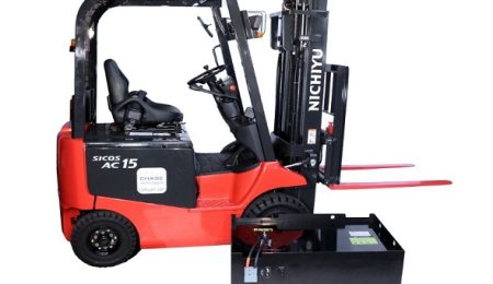 battery electric forklift