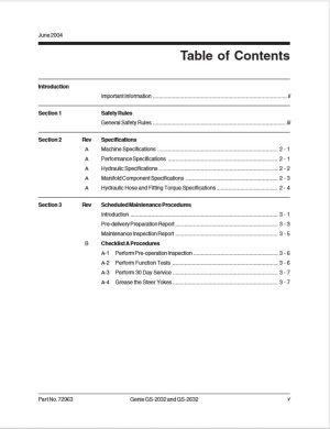 Genie GS2032 Service Manual - Image 7