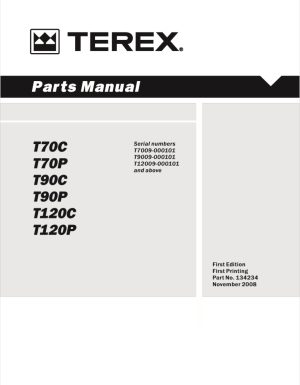 Genie T120P Generator Parts Manual - Image 2