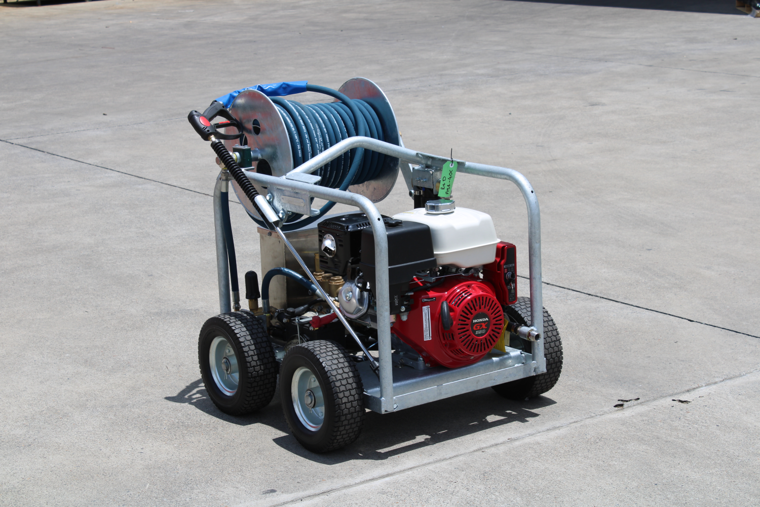 New Thoroughclean P13R-40CE Petrol Portable Pressure Washer