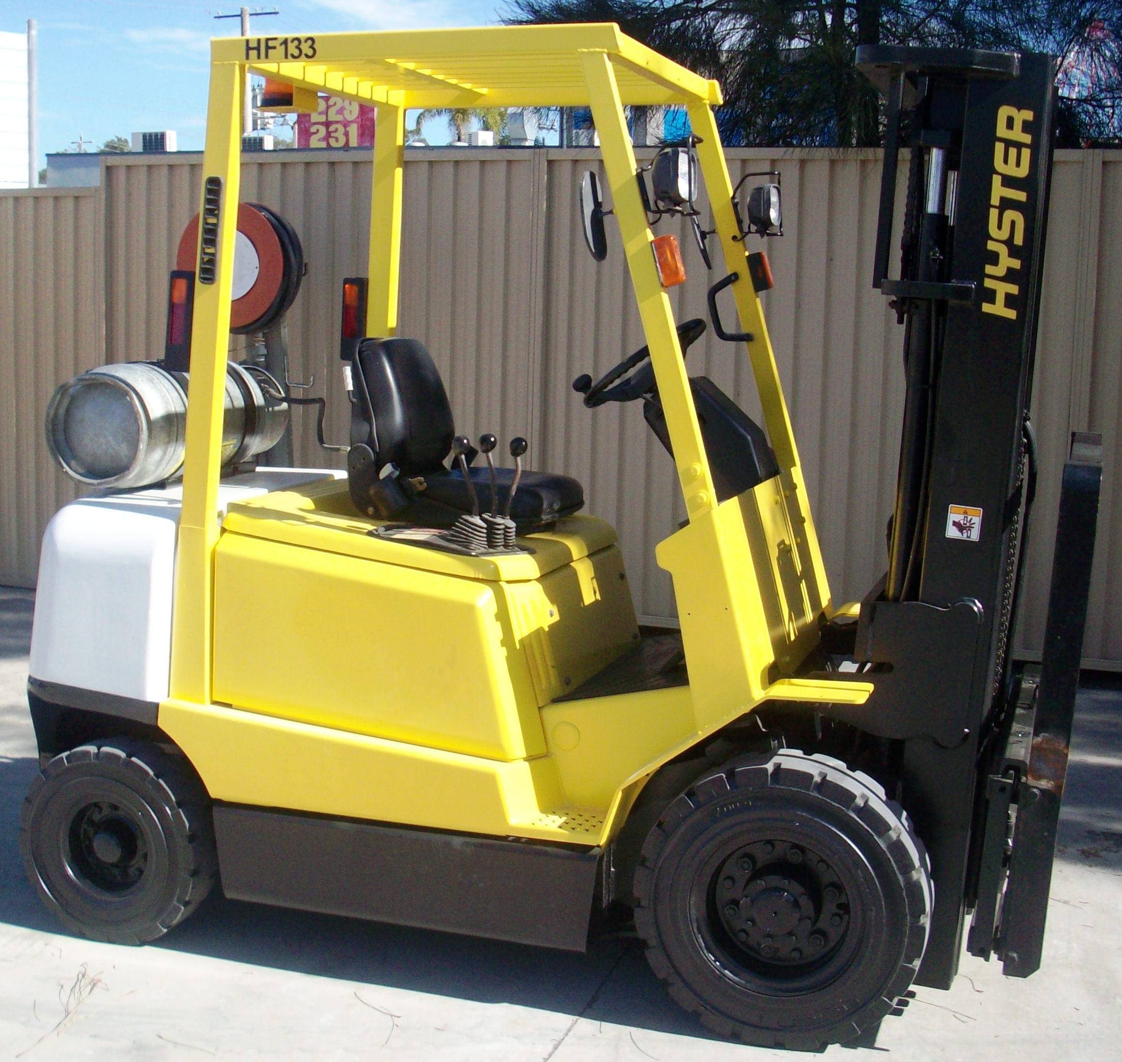 Used Hyster H2.50DX LPG Forklift