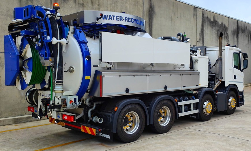 2025 Kaiser Scania ECO 3.0 8×4 Water Recycler