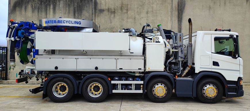 2025 Kaiser Scania ECO 3.0 8×4 Water Recycler